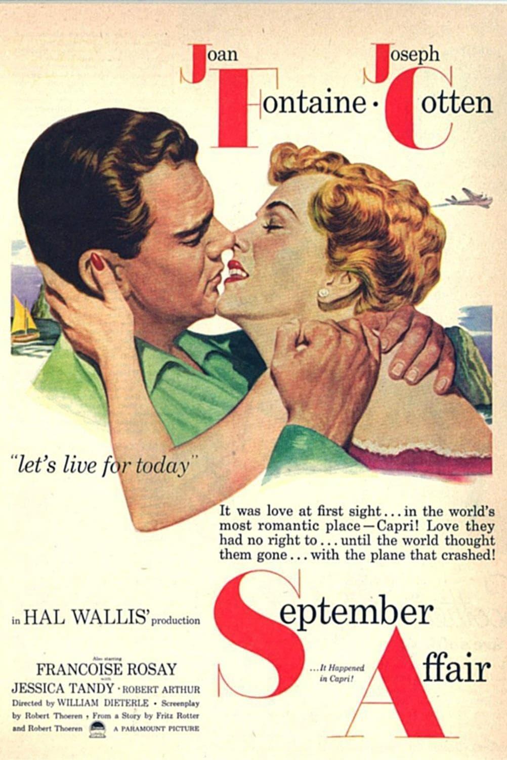 September Affair poster