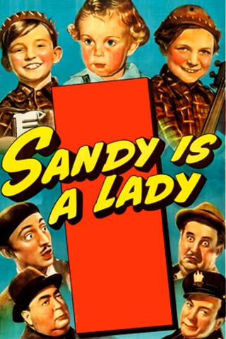 Sandy Is a Lady poster