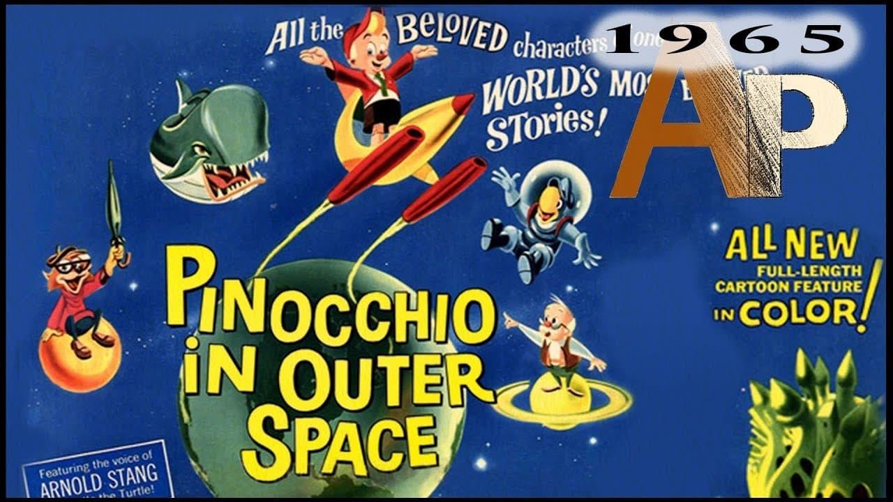 Pinocchio in Outer Space backdrop