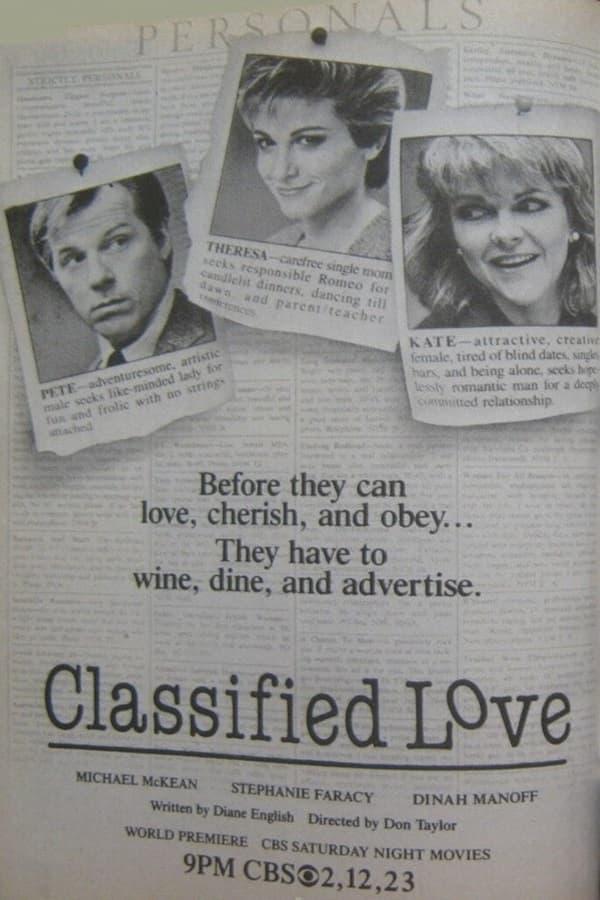 Classified Love poster