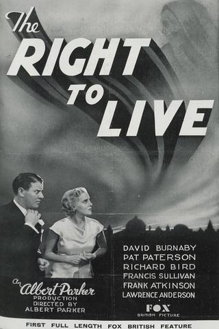 The Right to Live poster