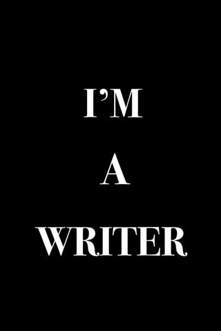 I'm a Writer poster