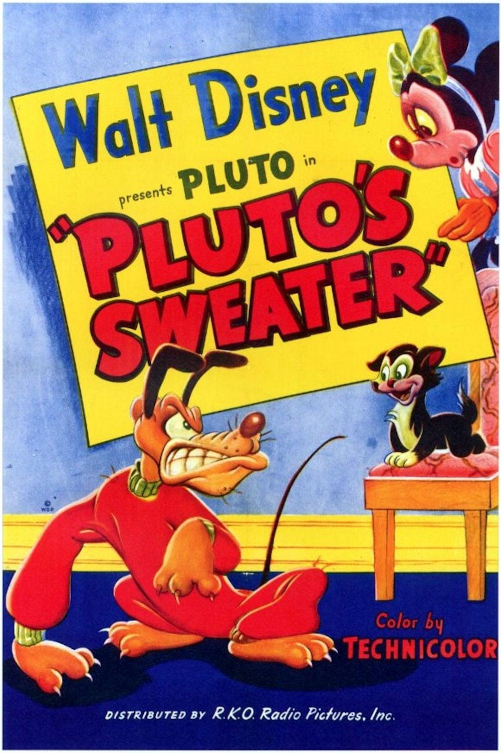 Pluto's Sweater poster