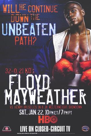 Floyd Mayweather Jr. vs. Henry Bruseles poster