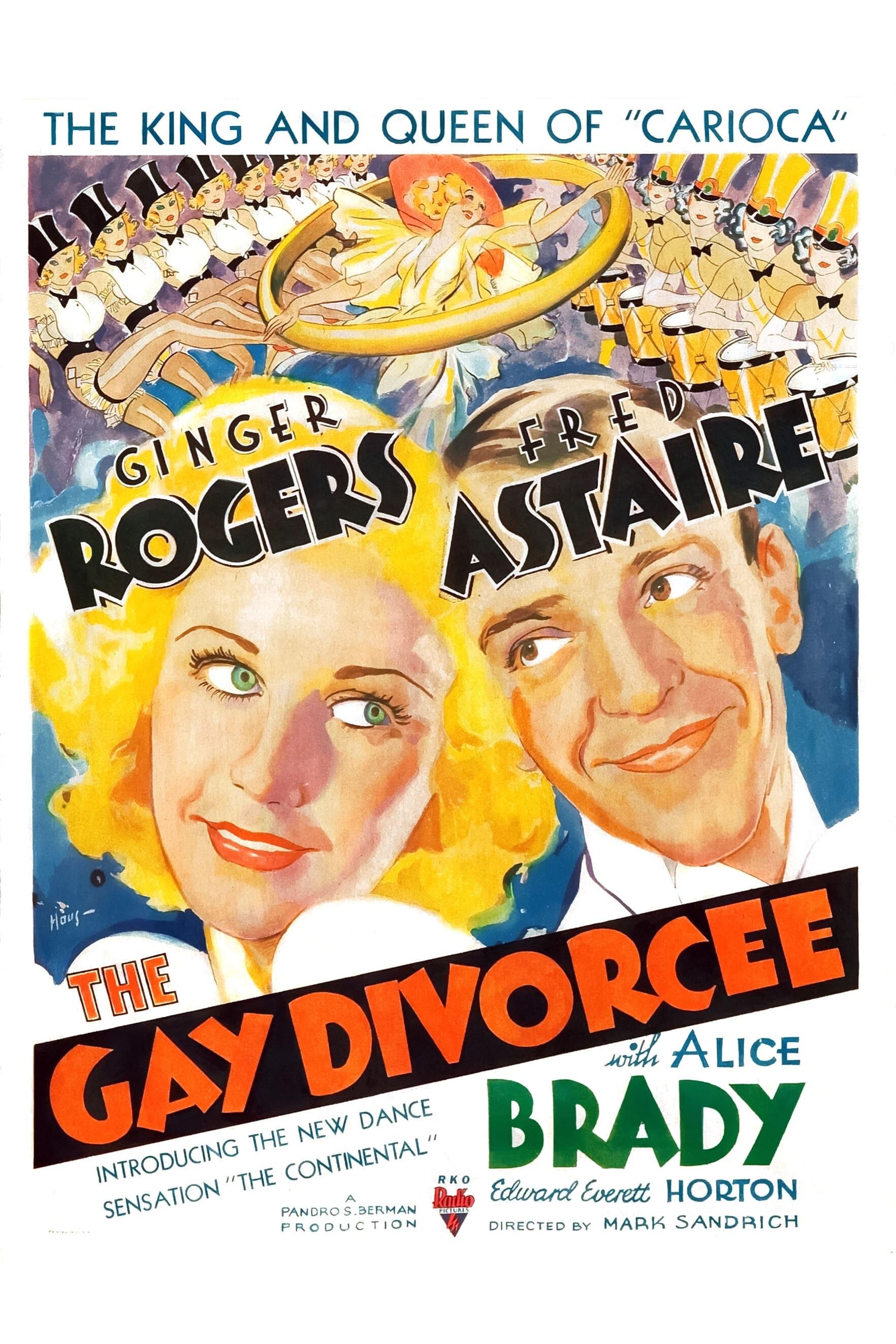 The Gay Divorcee poster