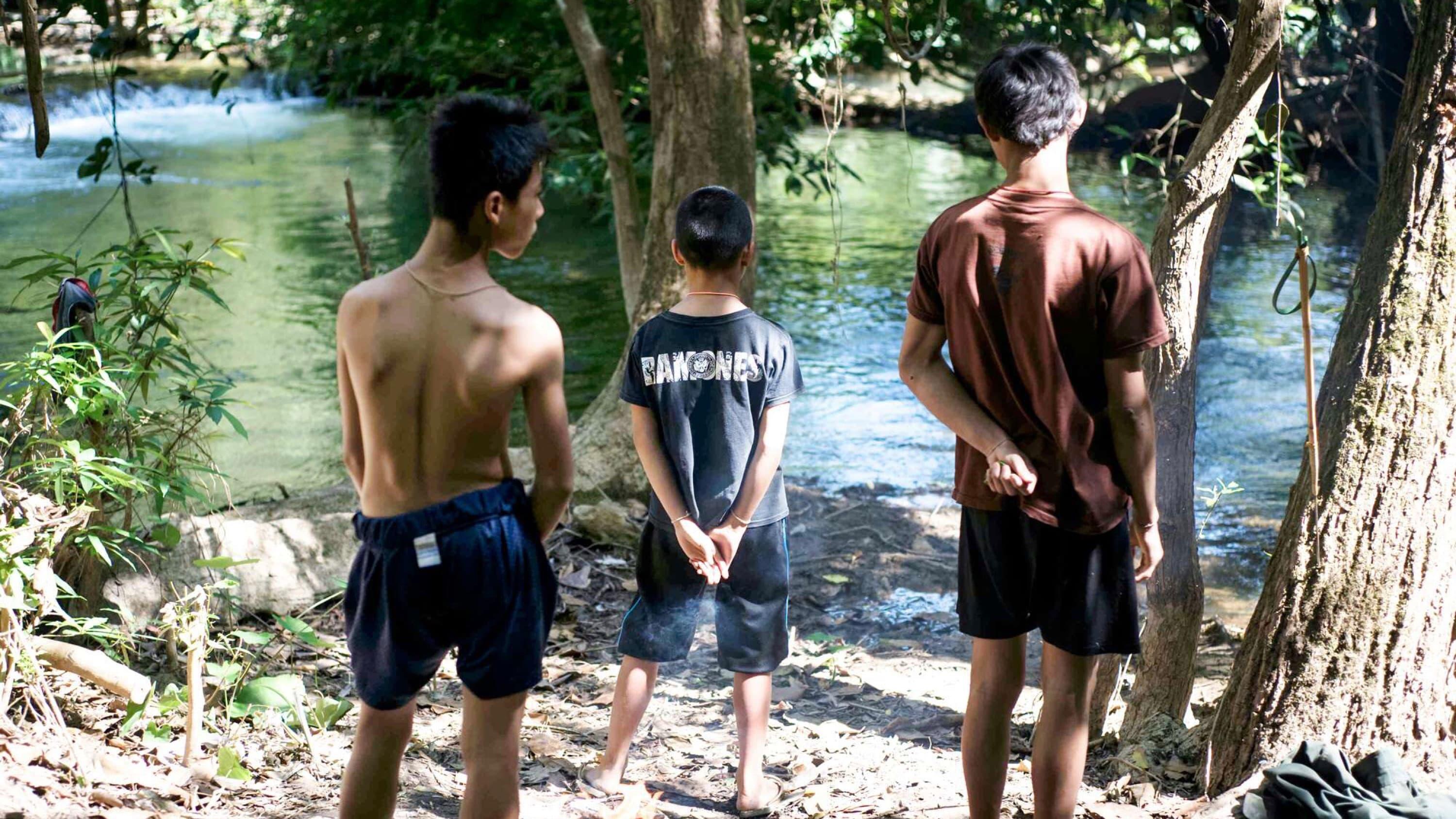 By the River backdrop