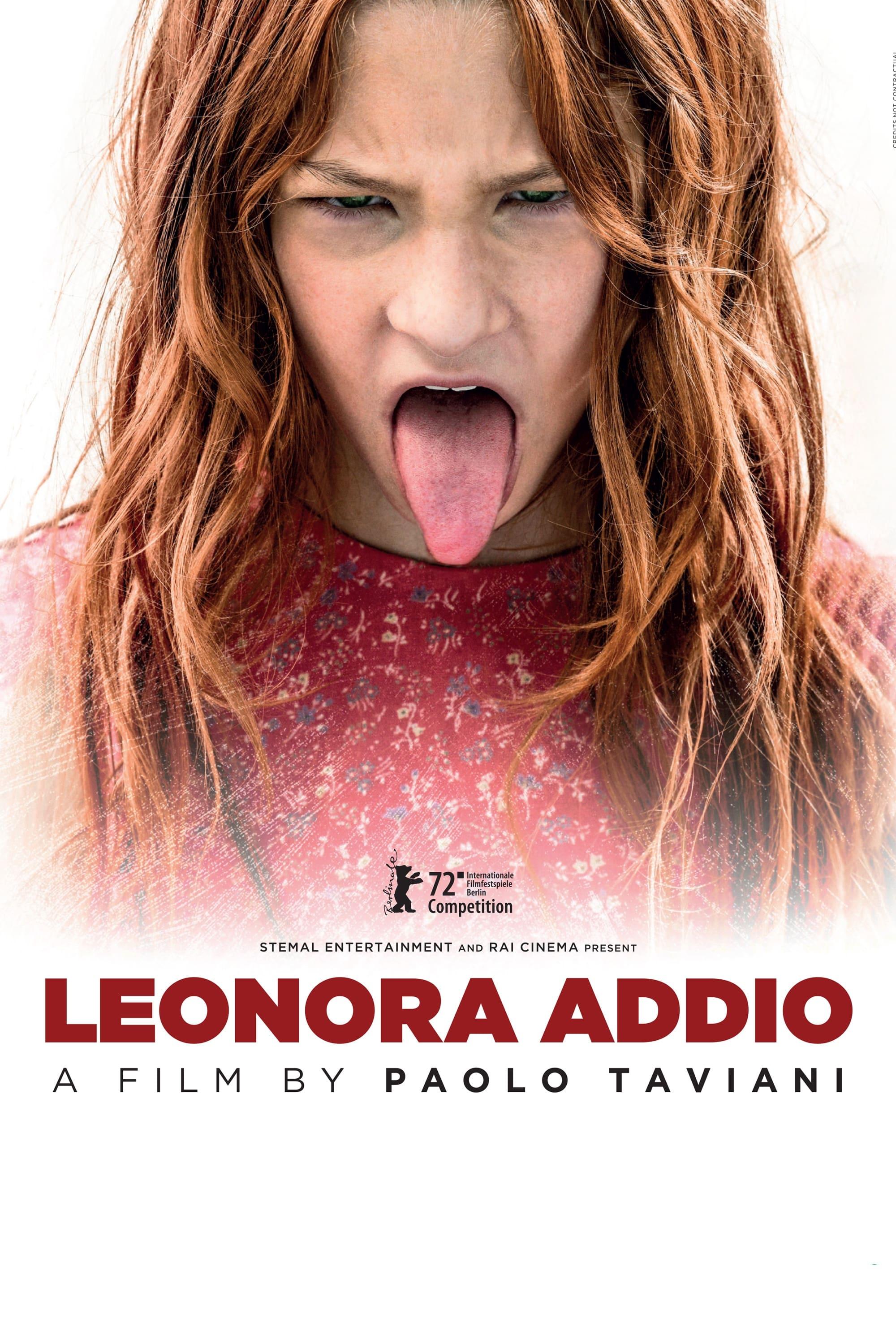 Leonora addio poster