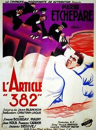 L'Article 382 poster