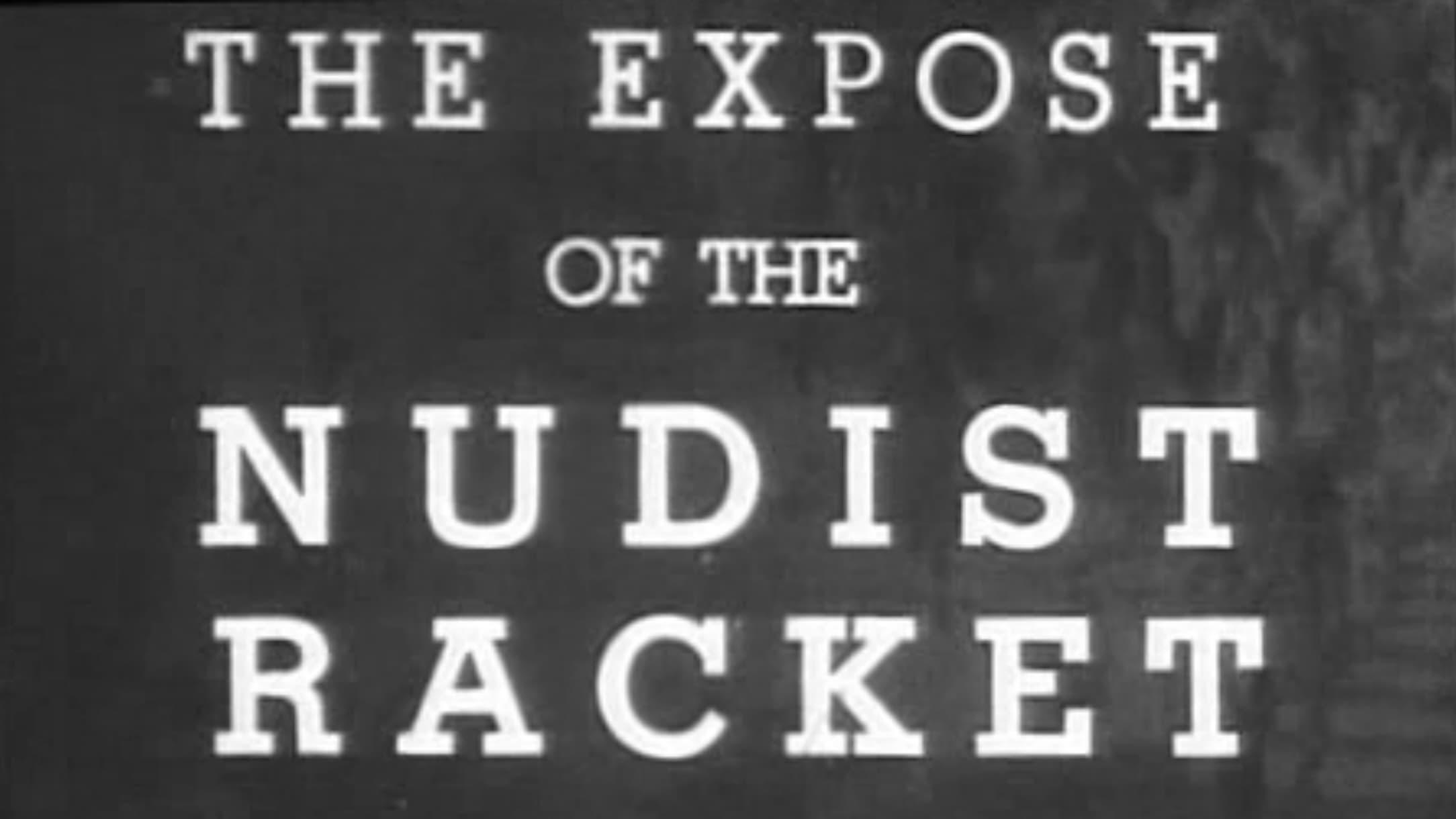 The Expose of the Nudist Racket backdrop