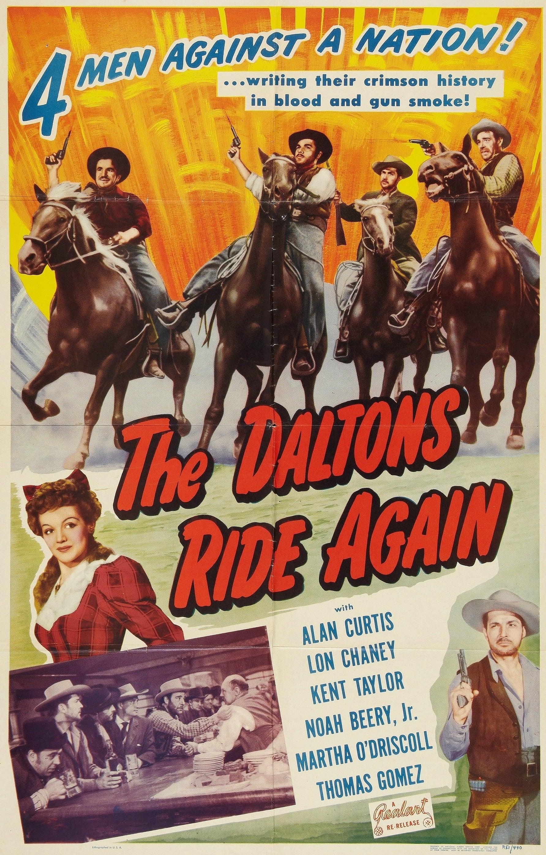 The Daltons Ride Again poster