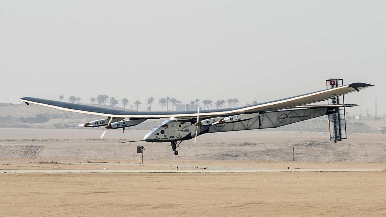 Solar Impulse, the Impossible Round the World Mission backdrop