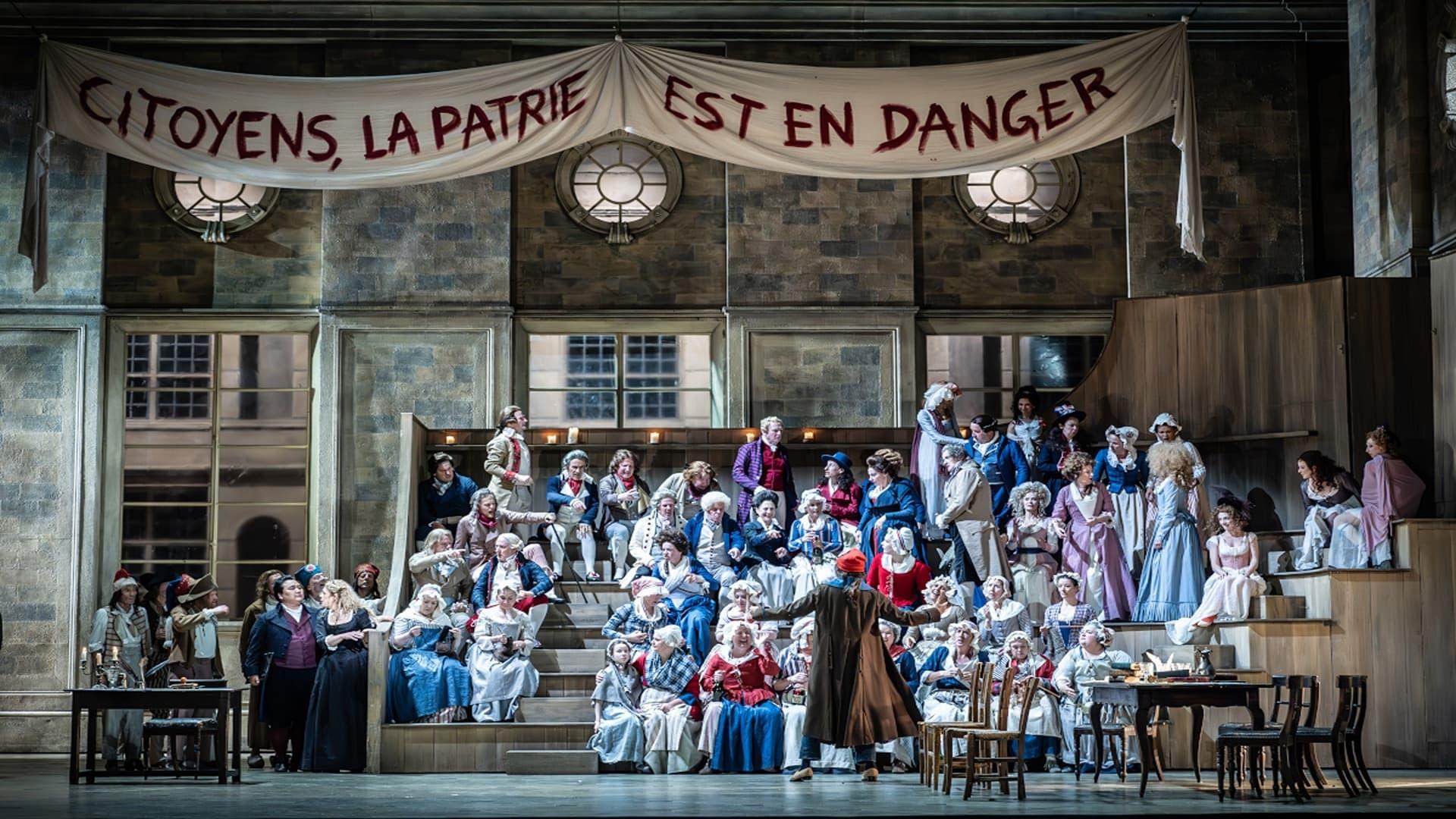 Royal Opera House: Andrea Chénier backdrop
