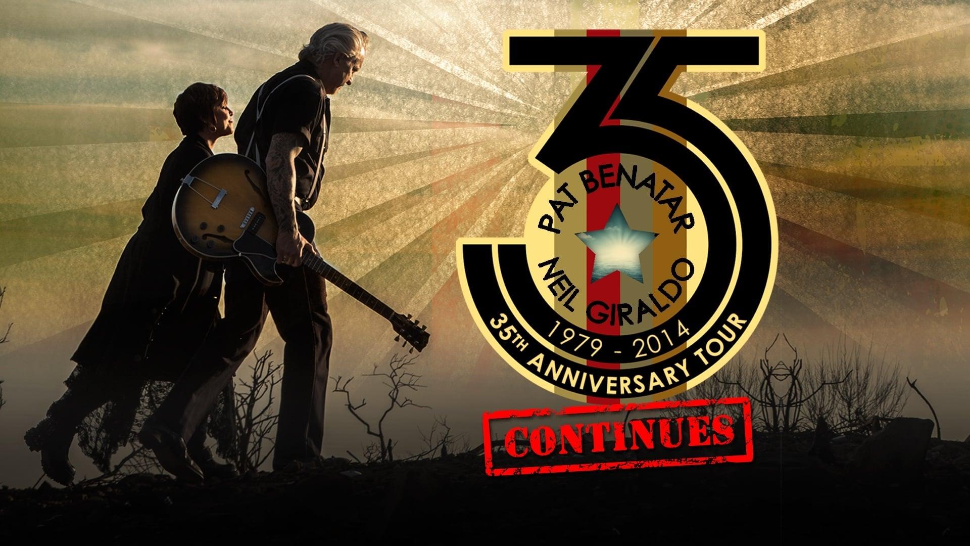 Pat Benatar and Neil Giraldo 35th Anniversary Tour backdrop