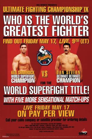 UFC 9: Motor City Madness poster