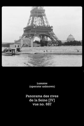 Panorama des rives de la Seine, IV poster