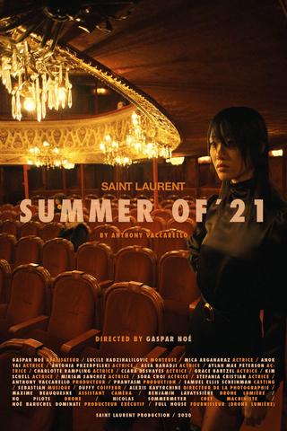 Saint Laurent - Summer of ‘21 poster