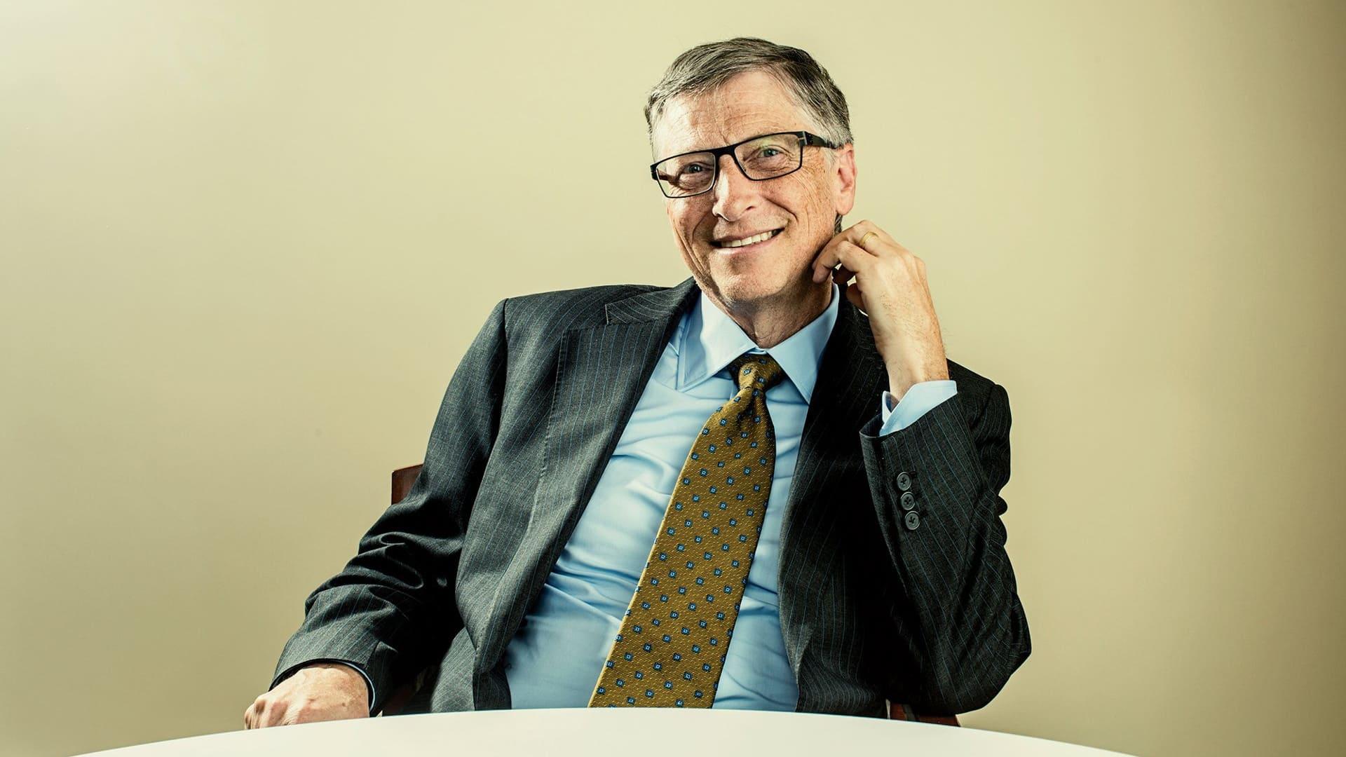 Tech Billionaires: Bill Gates backdrop