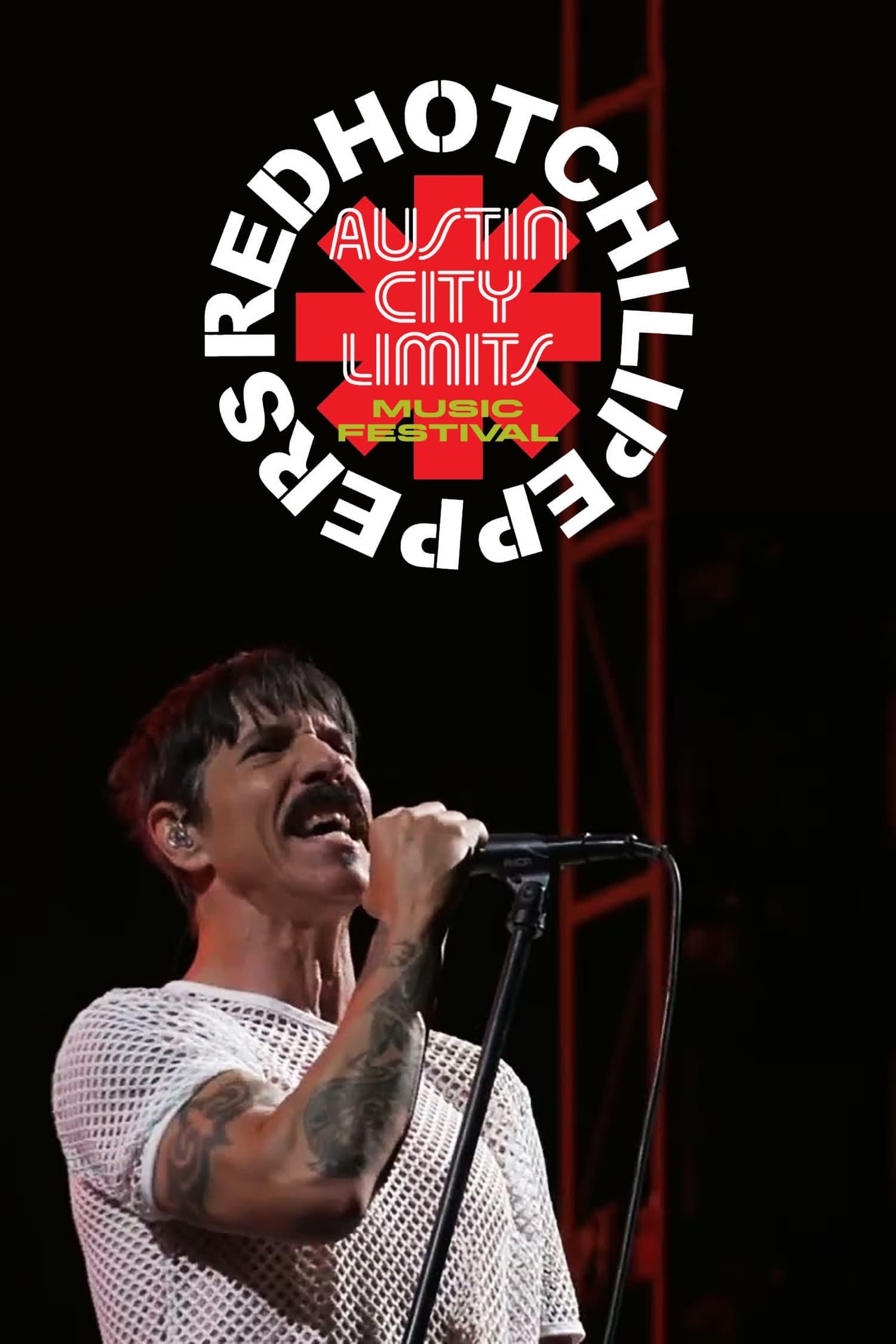 Red Hot Chili Peppers - Austin City Limits Festival 2022 poster