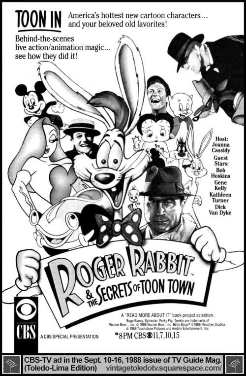 Roger Rabbit and the Secrets of Toon Town poster