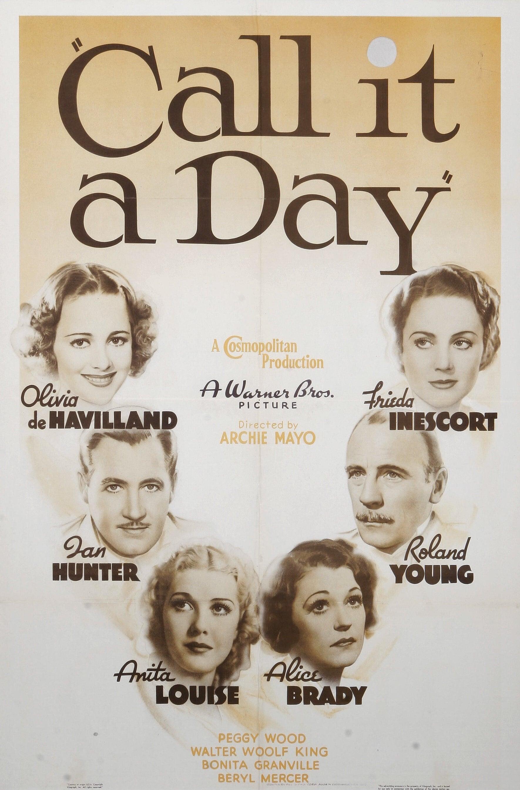 Call It a Day poster