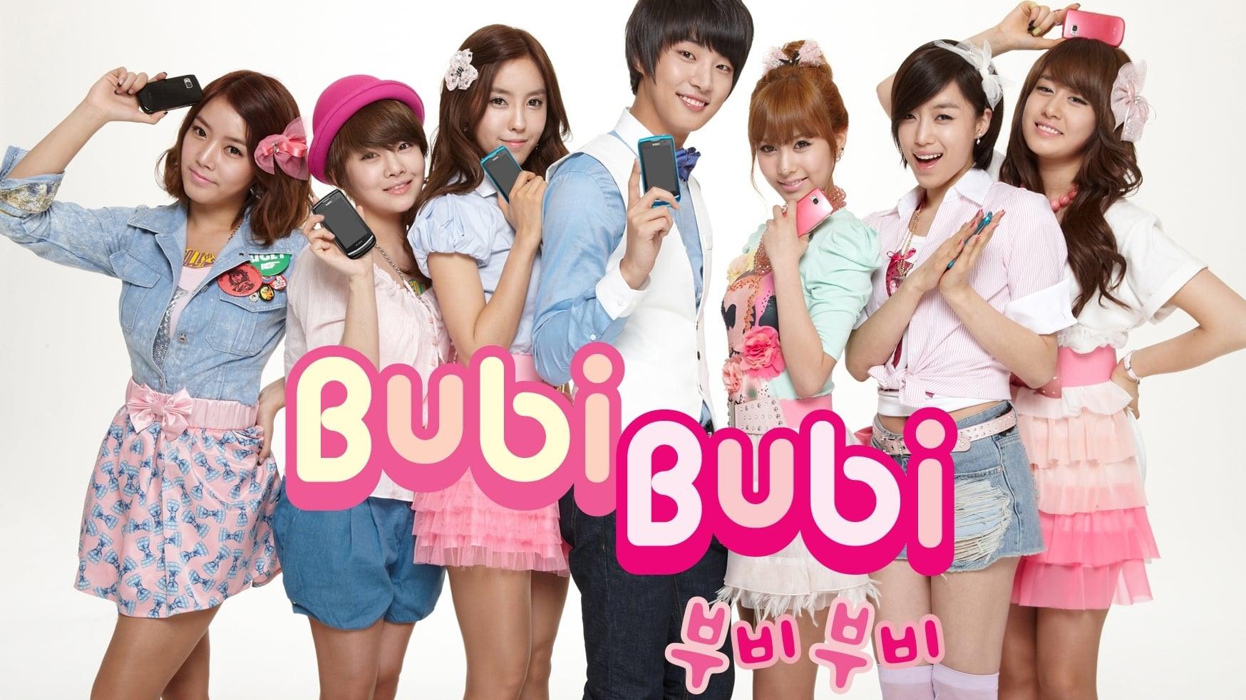 T-ara & Yoon Shi Yoon Bubi Bubi backdrop