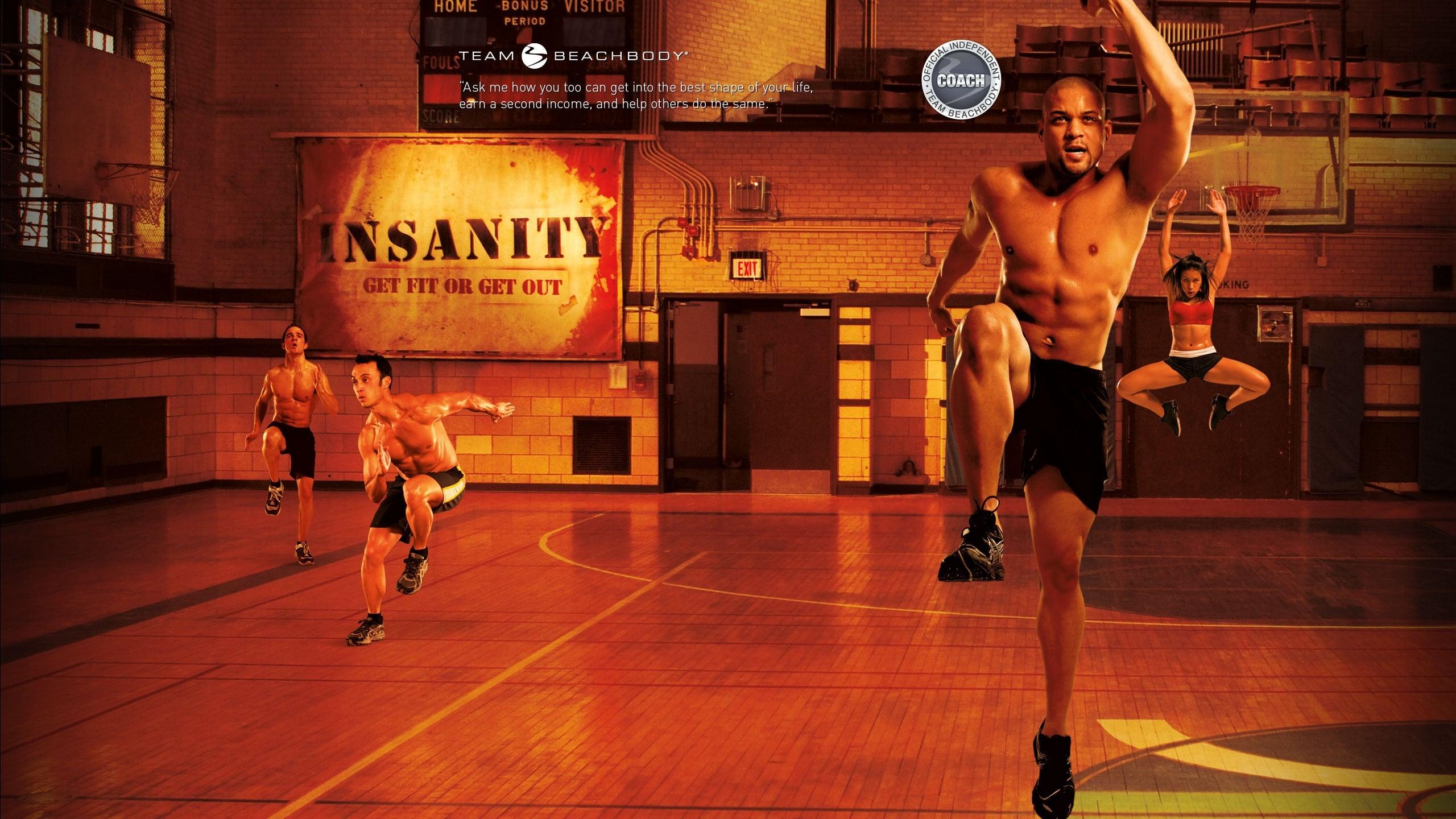 Insanity: Max Interval Sports Training backdrop