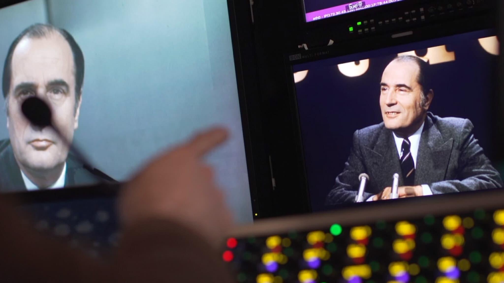 Mitterrand et la télé backdrop