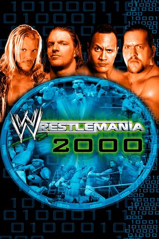 WWE WrestleMania 2000 poster
