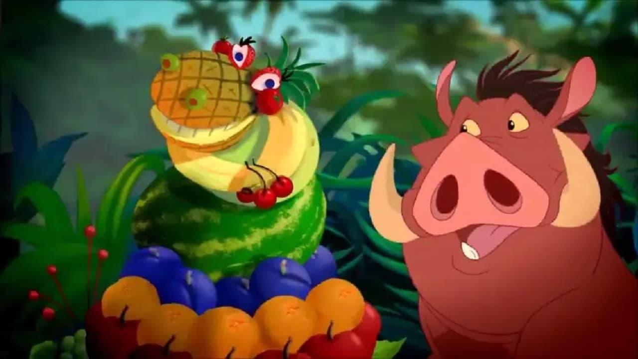 Wild About Safety: Timon and Pumbaa Safety Smart Honest and Real! backdrop