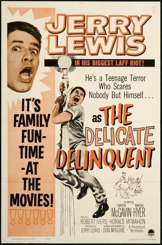 The Delicate Delinquent poster