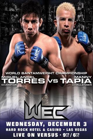 WEC 37: Torres vs. Tapia poster