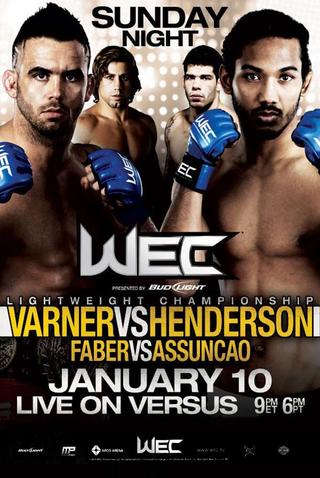 WEC 46: Varner vs. Henderson poster