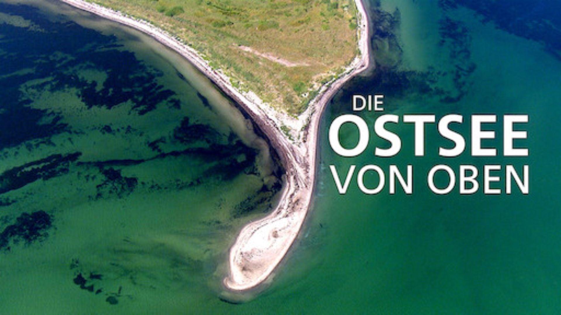 Die Ostsee von oben backdrop