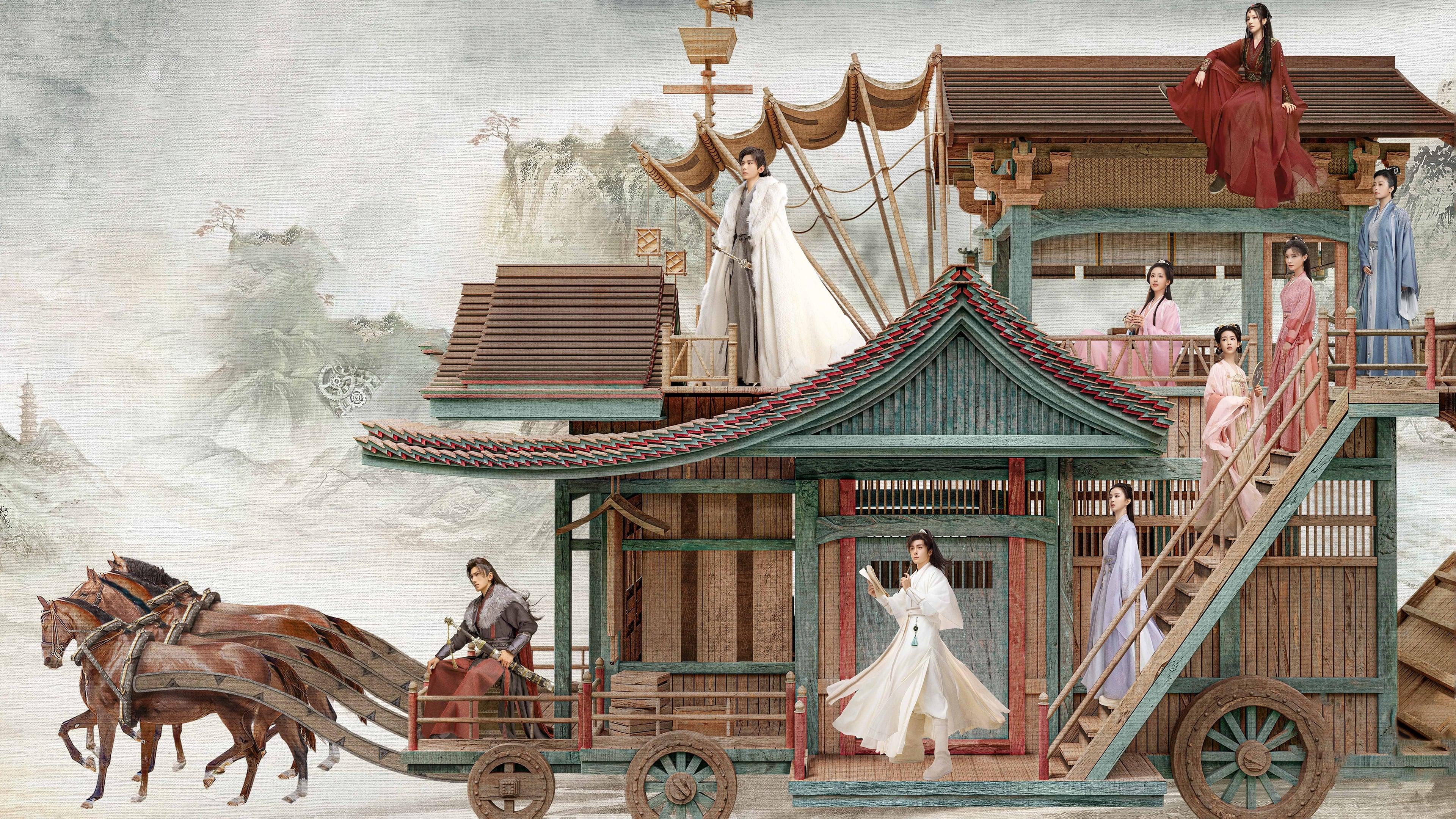 Liu Mengrui backdrop