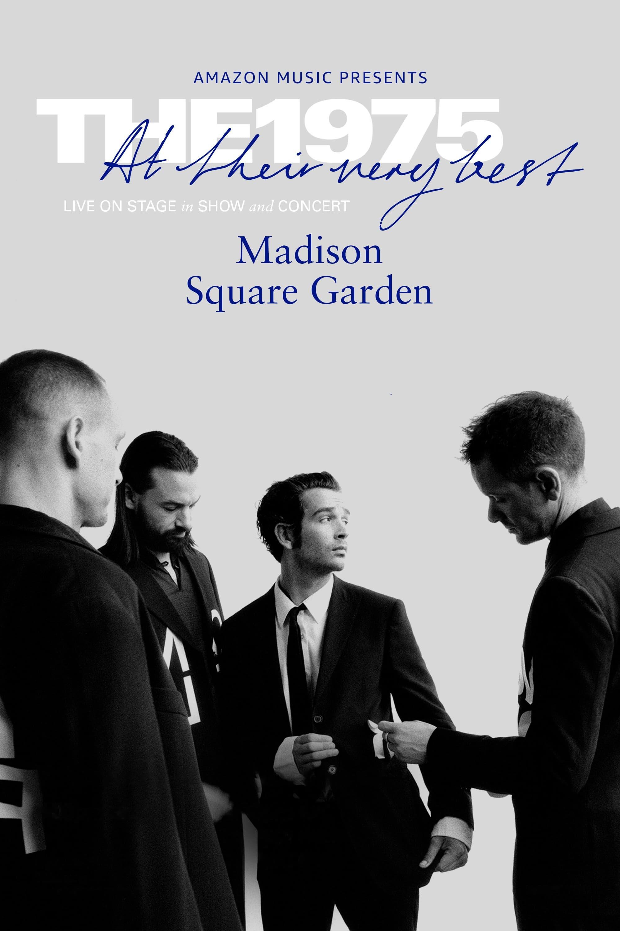 The 1975 'At Their Very Best' Live from Madison Square Garden poster