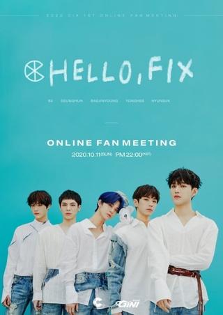 CIX First Fan Meeting: Hello, FIX poster