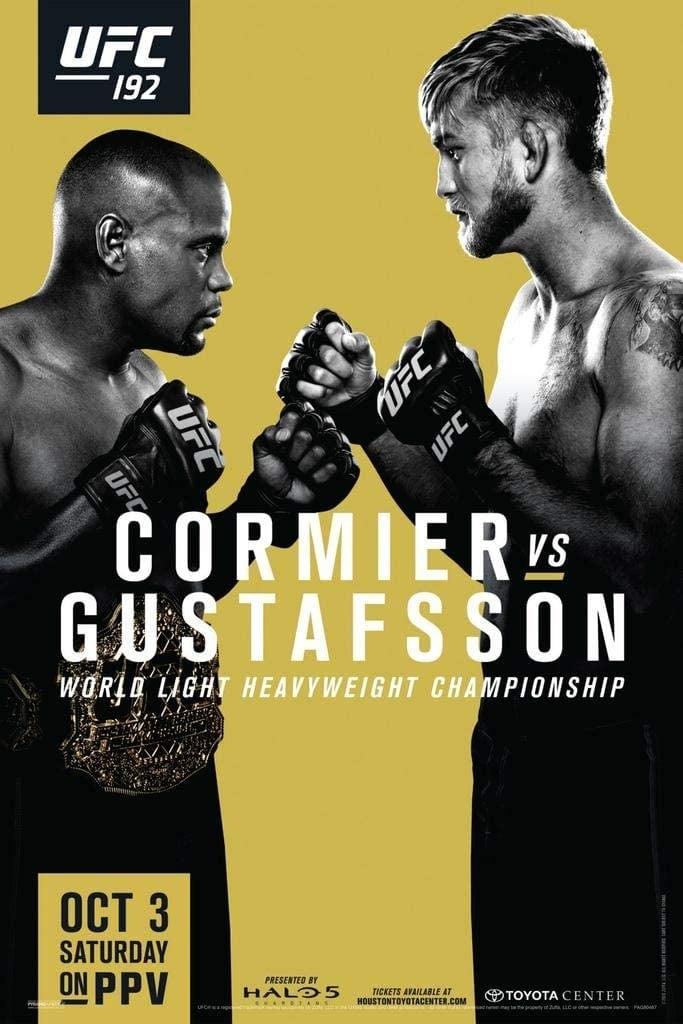 UFC 192: Cormier vs. Gustafsson poster