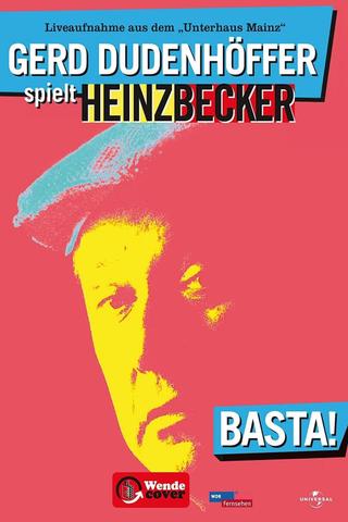 Gerd Dudenhöffer - Basta poster