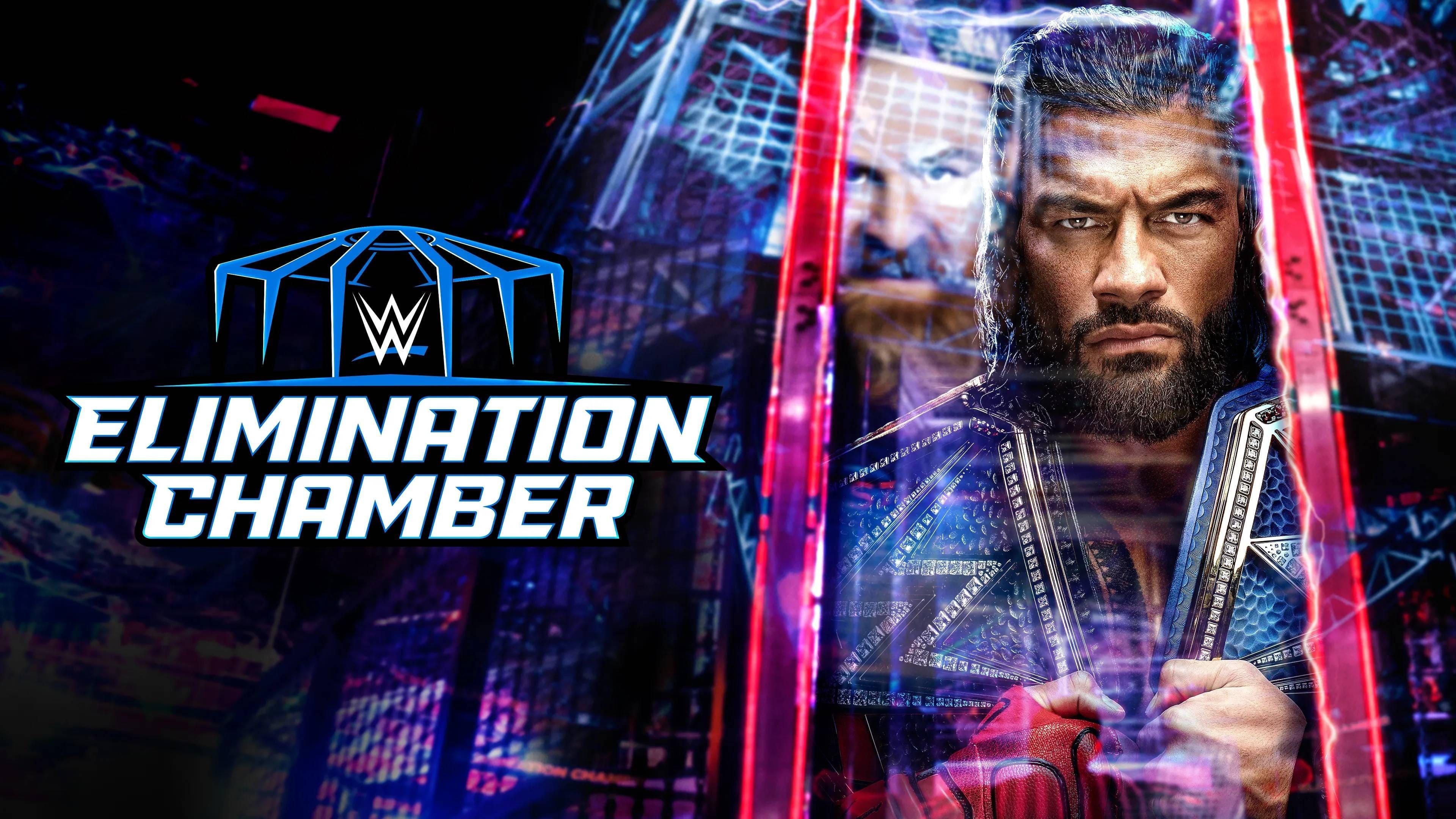 WWE Elimination Chamber 2023 backdrop