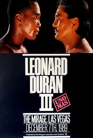 Roberto Duran vs. Sugar Ray Leonard III poster