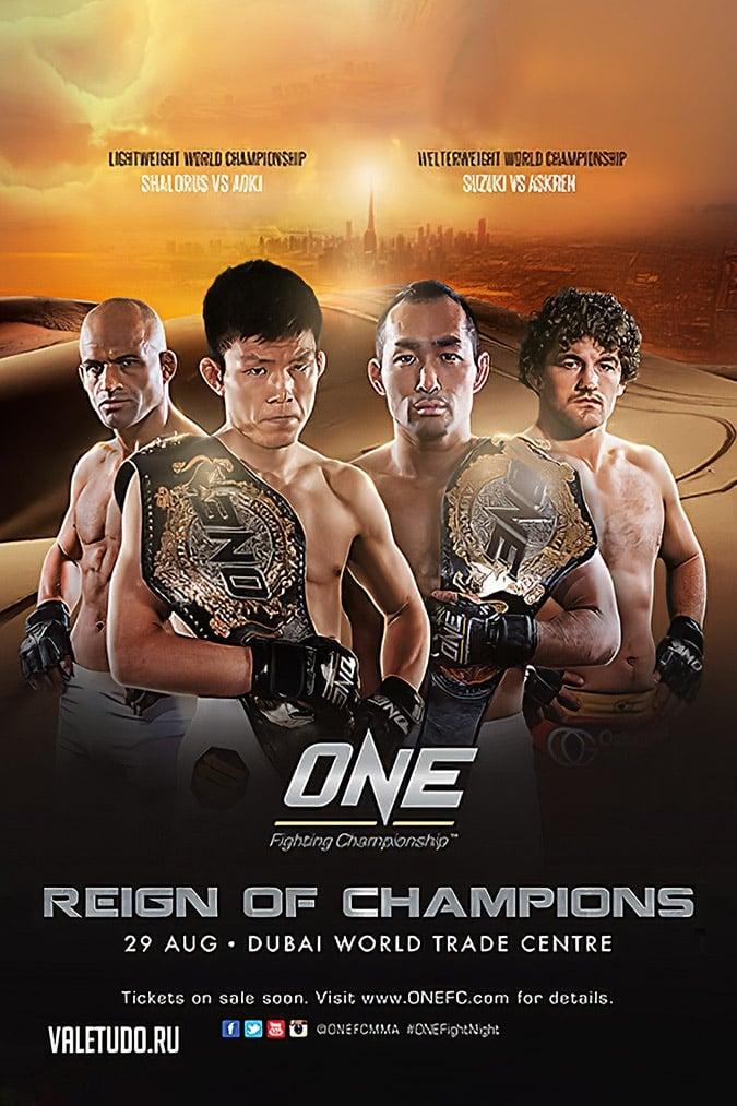 ONE Championship 19: Reign of Champions poster