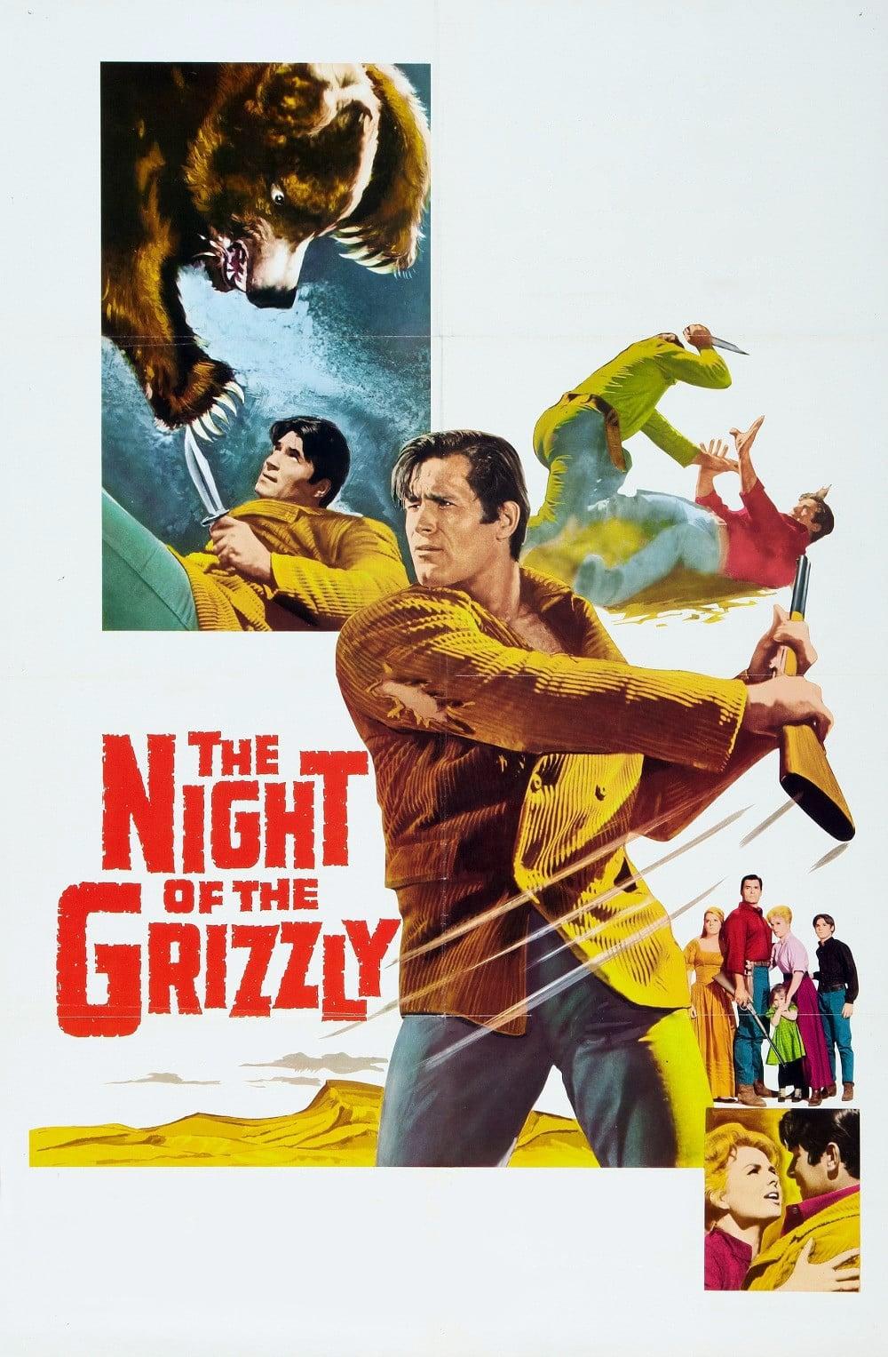 The Night of the Grizzly poster