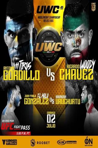 UWC 45: Chavez vs. Gordillo 2 poster