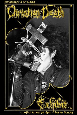 Christian Death: Live poster