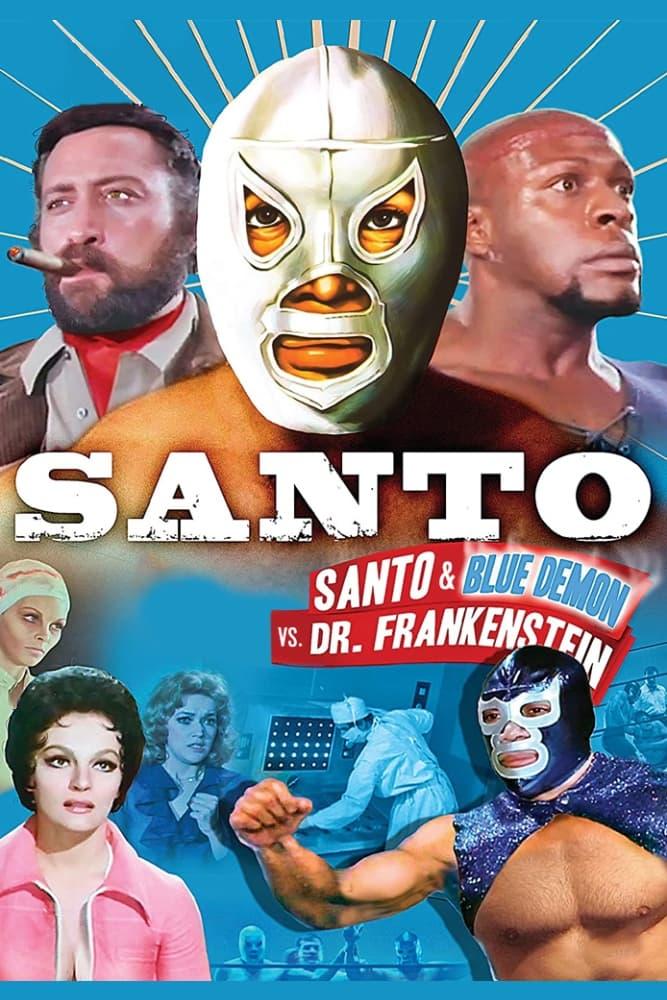 Santo and Blue Demon vs. Dr. Frankenstein poster