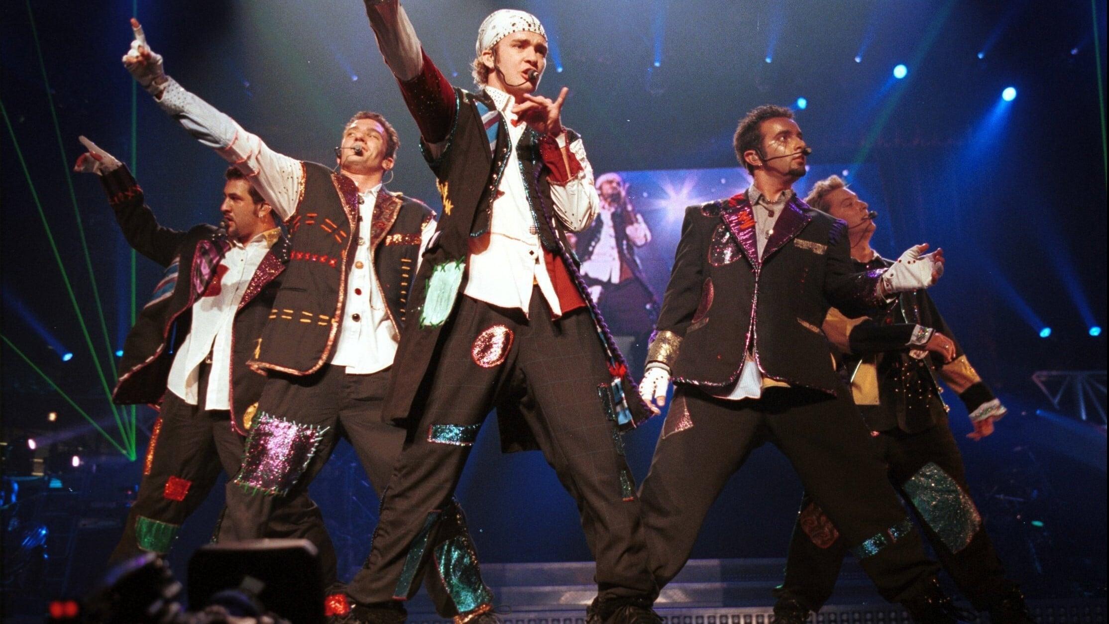 'N Sync: Live from Madison Square Garden backdrop