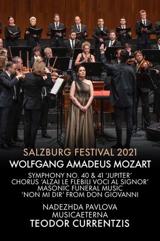 Salzburg Festival 2021: Currentzis conducts Mozart poster