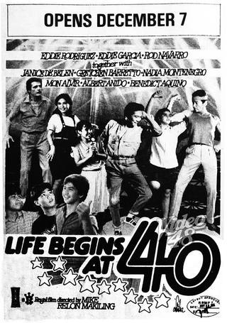 Life Begins at 40 poster