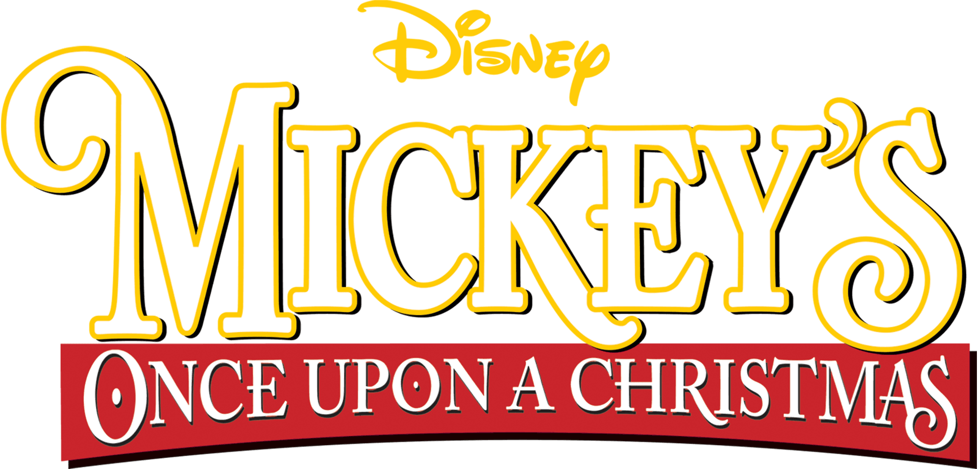 Mickey's Once Upon a Christmas logo
