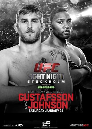 UFC on Fox 14: Gustafsson vs. Johnson poster